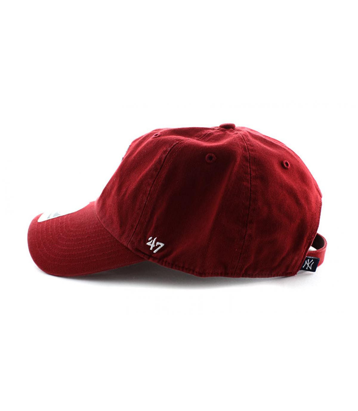 47 Brand curva gorra roja NY